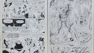 Xmen 80s and 90s original art by Andy Kubert, Rob Liefeld,  Scott Williams , Mark Bagley