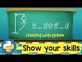 Hangman Game in Python Tutorial #python #gameprogrammer