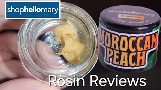 SHOPHELLOMARY MOROCCAN PEACH ROSIN REVIEW