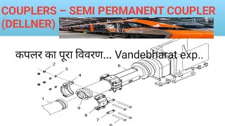 SEMI_PERMANENT_COUPLER (DELLNER)||#vandebharat #railway #vbe