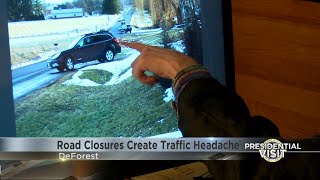 Road Closures Create Traffic Headache