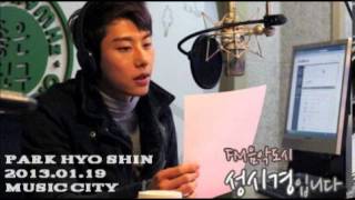 Park Hyo Shin 130119 Music City