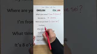 Learn Basic Italian 🇮🇹📚