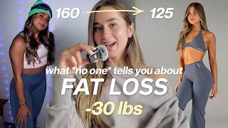HOW I LOST 30LBS (& actually kept it off)✨