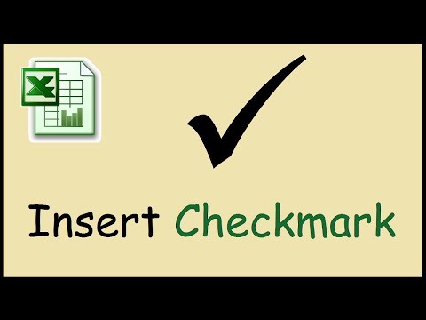 How to type checkmark symbol in Excel How to type checkmark symbol in Excel