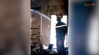 Grand Incendie Dans 2 Magasins à Draa Ben Khedda à Tizi-Ouzou … Détails …