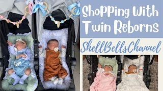 Shopping With Twin Reborn Babies!