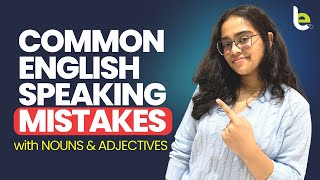English Speaking Mistakes With Adjectives & Nouns Made While Speaking & Writing | Ananya  #shorts