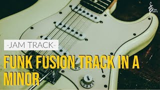 FUNKY FUSION KILLER GROOVE | Guitar Backing Track in A Minor