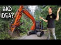 We Bought The CHEAPEST Excavator We Could Find (immediately broken)