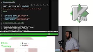 Your First Vim Plugin