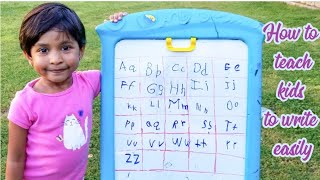 இனி குழந்தைகளுக்கு ரொம்ப ஈசியா எழுத கற்றுக் கொடுக்கலாம் | 5 tips to teach kids write easily in Tamil