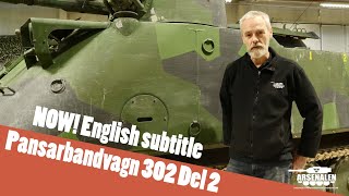 NEW! English subtitle | Pansarbandvagn 302 Del 2| Arsenalen, Swedish tankmuseum.