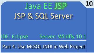 JSP Wildfly and Database | Part 4 - Implement Example | JavaEE JSP Tutorial #10