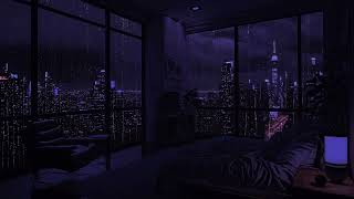 Serenade in the Dark: Relaxing Rain Sounds for a Peaceful Bedroom Retreat 🌧️