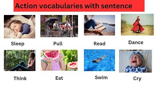 Day 2 Action Vocabulary Daily Routine English Vocabul Doovi