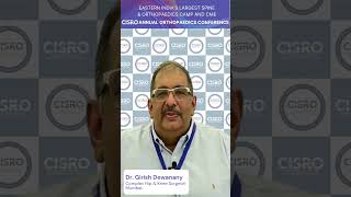 Dr. Girish Dewanany talks about his first visit to CISRO Hospital | #CISROHospital #shorts