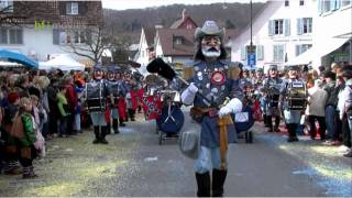 Sambaschränzer Fasnacht-Clip «Lift U Up» @Umzug Frenkendorf 2011