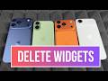How to Delete Widgets on iPhone home screen in 2026