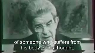 Jacques Lacan -   İYİLEŞME ya da Sözcüklerin Gücü (Türkçe altyazılı)