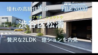 【高級分譲マンション　渋谷区松濤】憧れの高級住宅地松濤にある、贅沢な２LDKの高級億ションお部屋です　FILE no.07