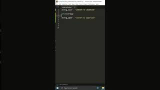 python str method "swapcase()" explained. Subscribe channel for python tutorials🐍 #shorts #python