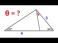 A Very Nice Geometry Problem | Math Olympiad | 2 Different Methods