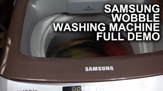 Samsung Wobble Washing Machine Demo 6Kg