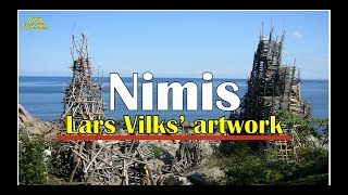 Visiting Nimis, Lars Vilks artwork, Kullaberg, Mölle, Sweden