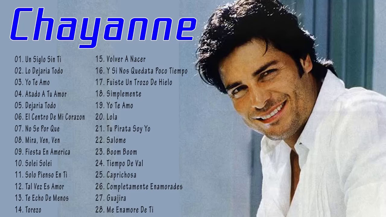 CHAYANNE 30 Grandes Exitos Enganchados Chayane Sus Mejores Canciones ...