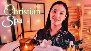 Christian ASMR Spa ✨ Relax While I Pray Over You and Read the Bible