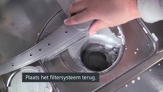 How to: De pomp van een Siemens vaatwasser deblokkeren