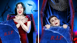 SHORT VAMPIRE AND TALL VAMPIRE || Cute And Funny Situation Vampires by 123 GO!