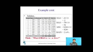 Project Management and Forecasting Errors