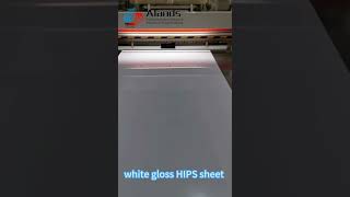 HIPS SHEET/PISO/ HIGH IMPACT POLYSTYRENE SHEET Producing #HIPSSHEET #piso #MATTHIPS #GLOSSYHIPS