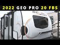 2022 ROCKWOOD GEO PRO 20 FBS TRAVEL TRAILER BY FOREST RIVER / FULL TIME DREAM