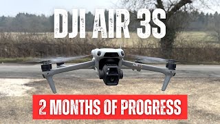 Learning to Fly the DJI Air 3S | 2 Months of Progress