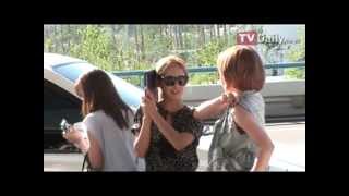 120803 SNSD- Gimpo Departure [TV Daily]