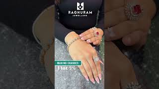 Complete your look with our stunning rings and bracelets #raghuramjewellers