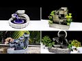 TOP 4 Best DIY Concrete Fountain Waterfall Compilation