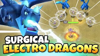 BRILLIANT TH11 NO SIEGE Queen Charge Electro Dragon attack! Best TH11 Attack Strategies