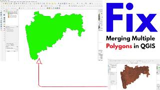 Merging Multiple Polygons in QGIS | Step-by-Step Tutorial