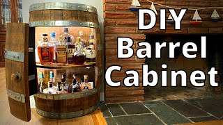 How to Build a Barrel Cabinet | Bourbon Bar-rel