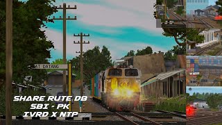 Detaill!! Share Rute Daop 8 Surabaya Pasar Turi - Prapat Kurung by IVRD Edit NTP #trainzsimulator