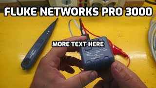 Fluke networks PRO 3000