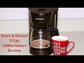 Black and Decker Coffee Maker Review - DCM600W 5-Cup Drip Coffeemaker