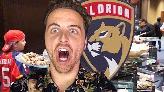 NHL Owners Suite For The Florida Panthers Home Opener!