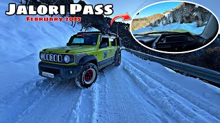 Jalori Pass in February 2025 | Kalpa to Manali via Jalori pass is Extreme Snow❄️