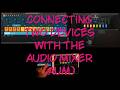 Connecting two devices with AUM (Audio Mixer)