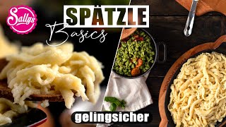 Spätzle Basics / Grundrezept / Sallys Welt